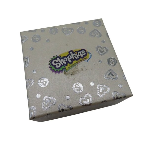 Shopkins Fine Plated Silver Character Crystal Enclosed Pendant Charm Necklace - Picture 4 of 5